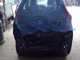 2017 HONDA FIT, BLACK, LX, 1.5L, AT,  A25083